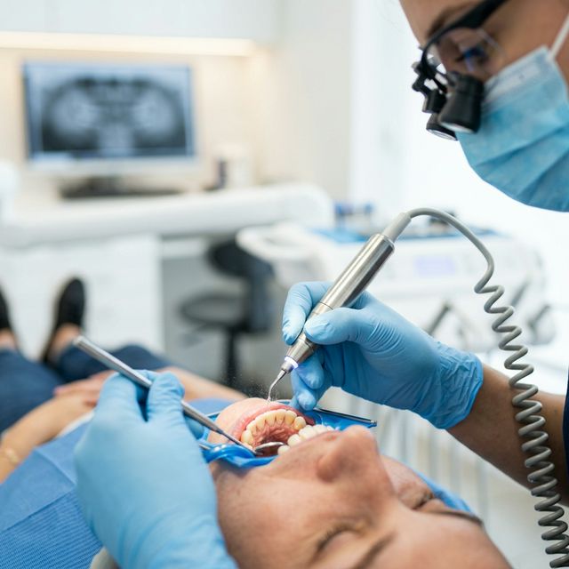 Dental Cleaning Process Steps at The Tooth Story Hyderabad